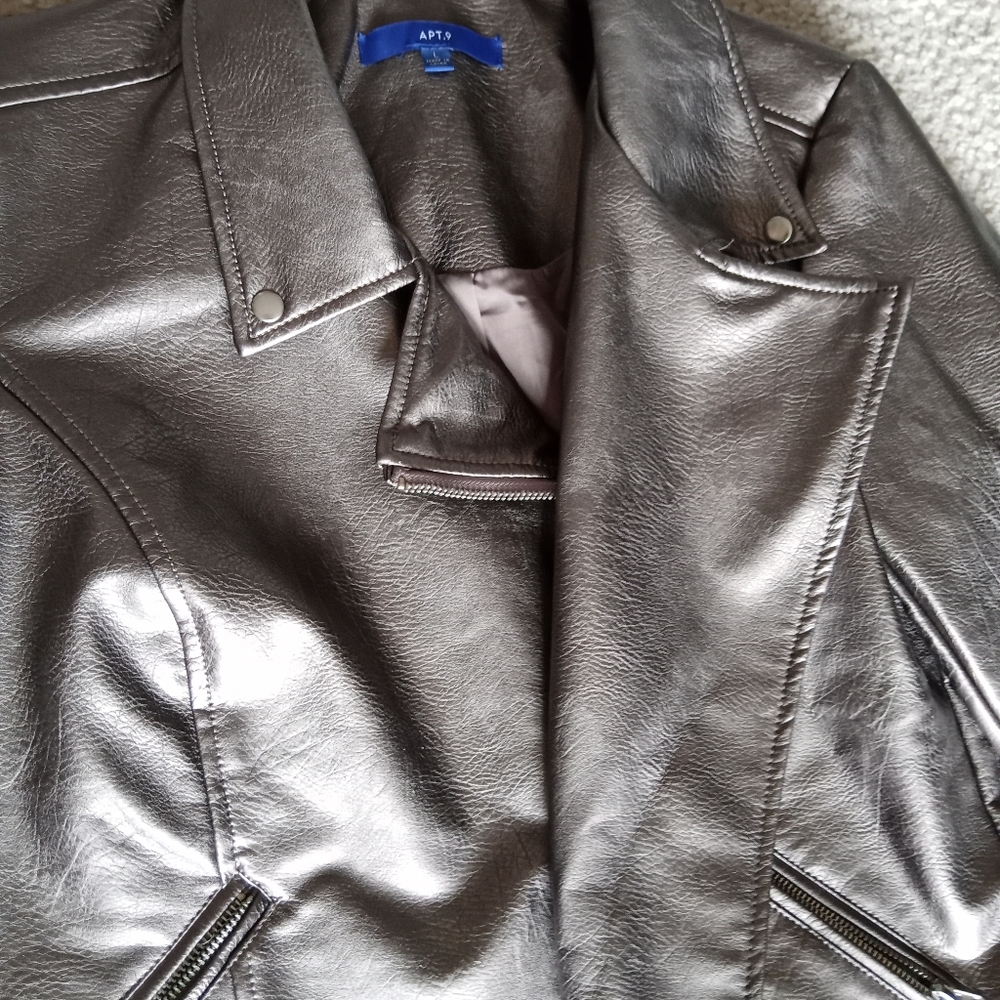 Apt 9 leather jacket